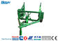 Cable Drum Hauling Reel Carrier Trailer Max Capacity 100kN OEM Services