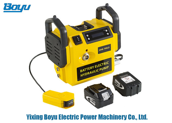 ﻿HHB-700LD Transmission Line Tool Cordless Hydraulic Pump Working Pressure 700bar
