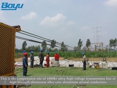 Công cụ xâu chuỗi đường truyền Máy nén thủy lực cho dây dẫn trên không